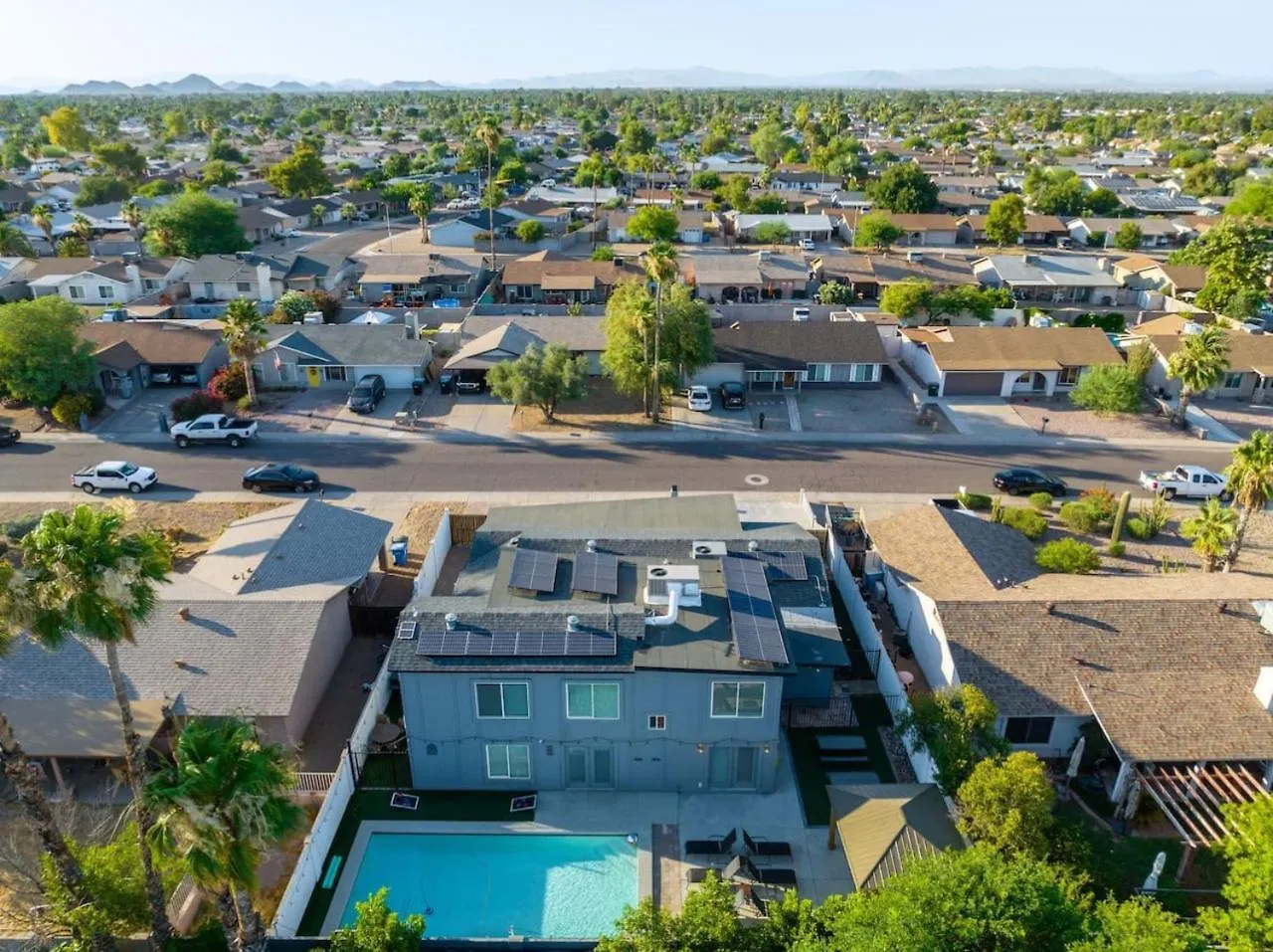Extravagant Mainhome Heatedpool Sharedbackyard Phoenix Lejlighed